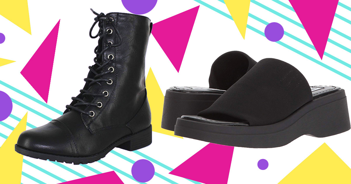 chaussure plateforme annee 90